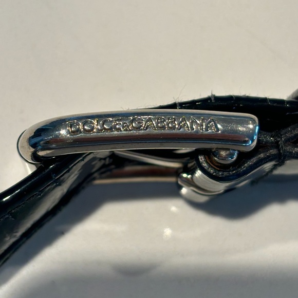 Dolce and Gabbana convertible patent leather  belt - Picture 6 of 7